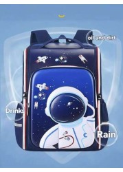 Elementary School Backpack For 1st To 6th Grade 6 12 Years Old Kids 3D Hard Shell Dual Shoulder Backpack Large Capacity Lightweight Casual Design For Boys And Girls