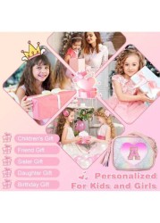 Birthday Gifts For 2 3 4 5 6 7 8 9 10 Year Old Girl Cute Little Girl Purse Toddler Purse For S Wallet Small Initial Shoulder Crossbody Bag Personalized Christmas Gift For Daughter Baby