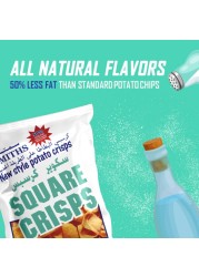 Smiths Square Crisps Salt N Vinegar Flavour 25g