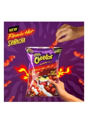 Cheetos Flamin&#39; Hot Sriracha Flavor Spicy 140g