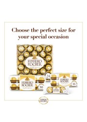 Ferrero Rocher Fine Hazelnut Milk Chocolates 30 Piece Gift Box 375g