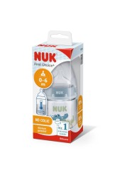 Nuk First Choice+ No-Colic Feeding Bottle SNK718 Multicolour 150ml