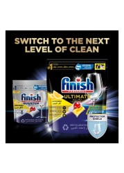 Finish Powerball Quantum All In 1 Lemon Sparkle Dishwasher Detergent 50 Tablets