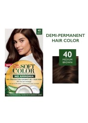 Wella Soft Color No-Ammonia Hair Colour Kit 40 Medium Brown