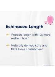 Dove Shampoo Strengthens Hair To Promote Hair Growth Echinacea Length 400ml