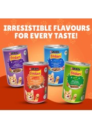 Purina Friskies Pate with Beef and Vegetables in Chunk Wet Cat Food, 400g