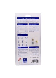 MyChoice 4-Way T-Shape Universal Wall Socket Adapter