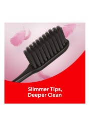 Colgate Slim Soft Black Charcoal Toothbrush 1 Pcs