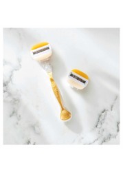 Gillette Venus And Olay WoMen&#39;s Razor Blade Refills White 4 PCS