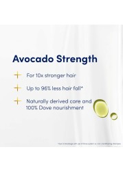 Dove Hair Conditioner For Stronger Hair And Up To 96% Less Hair Fall Avocado Strength 350ml