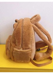 1 Pc Large Capacity Cute Capybara Pattern School Bags For S Lively Student Bag With Multi Pockets Fashionable School Bag Backpack School Bag Backpack Toddler Backpack Mini Backpack Small Backpack Bag