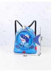 Waterproof Swimming Backpack With Dry And Wet Separation Ideal For Swimming Storage
