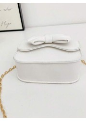 Unique Design Bow Girl Cute Stylish Minimalist Shoulder Diagonal Crossbody Bag