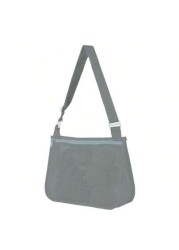 1pc Mesh Beach Bag Kids Shell Storage Bag Beach Shell Bag For Boys And Girls Swimming Accessories Suitable For 3 12 Years Old Children The Bag Runs Small Suitable For 2 12 Years Old Kids