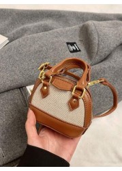 New Mini Handbag Shell Shape Cute Fashionable Compact Crossbody Bag Versatile Evening Clutch Accessory Pouch Lipstick Case Coin Purse Small Mini Bag