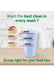 Ariel Core+ Fast Dissolving Washing Powder for Automatic Washing Machine Downy Floral Breeze 2.5kg Pack of 4