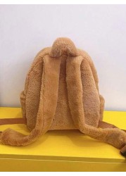 1 Pc Large Capacity Cute Capybara Pattern School Bags For S Lively Student Bag With Multi Pockets Fashionable School Bag Backpack School Bag Backpack Toddler Backpack Mini Backpack Small Backpack Bag