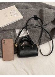 Mini Handbag Pillow Shape Messenger Bag Kids Cross Body Purse Small Lipstick Pouch