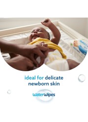 Water Wipes Purest Baby Wipes White 60 Wipes Pack of 12