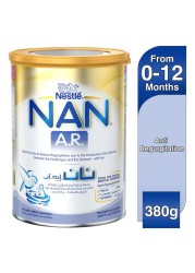 Nestle NAN A.R. From Birth To 12 Months Infant Formula To Reduce Regurgitation With Iron 380g