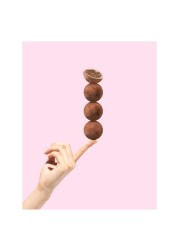 Little Moons Belgian Chocolate And Hazelnut Mochi Ice Cream 32g Pack of 6