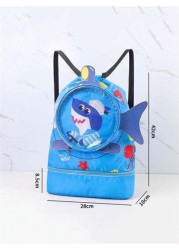 Waterproof Swimming Backpack With Dry And Wet Separation Ideal For Swimming Storage