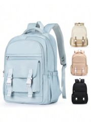 School Bag College Bag Laptop Backpack Fit 15 6Inch Notebook Waterproof Travel Backpack School Backpack For Teens Girls Boys And Students Bookbag With Adjustable Strap Daypack With Multi Pockets Commu